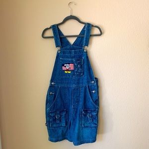 Disney Mickey Mouse America Overalls